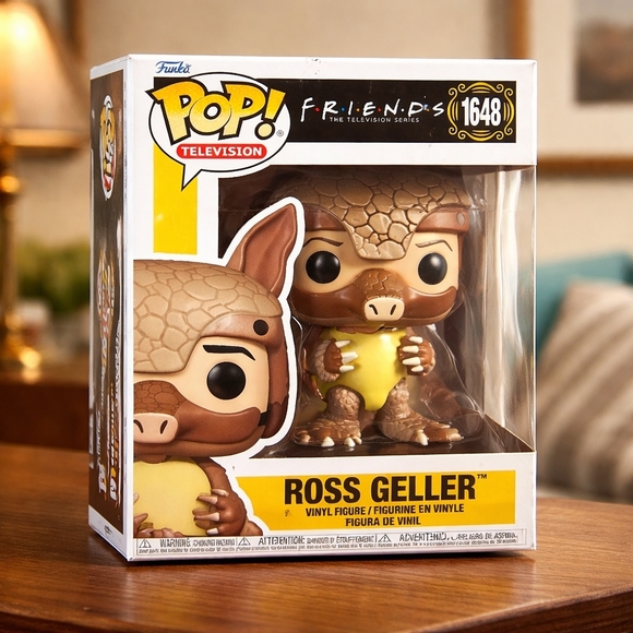 Funko Other - Funko Pop! Television Ross Geller Armadillo Brown Yellow Vinyl Figure